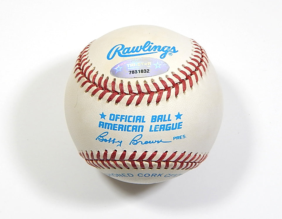 Joe Charboneau Signed Rawlings OAL Baseball Autograph Auto Tristar COA Pic2