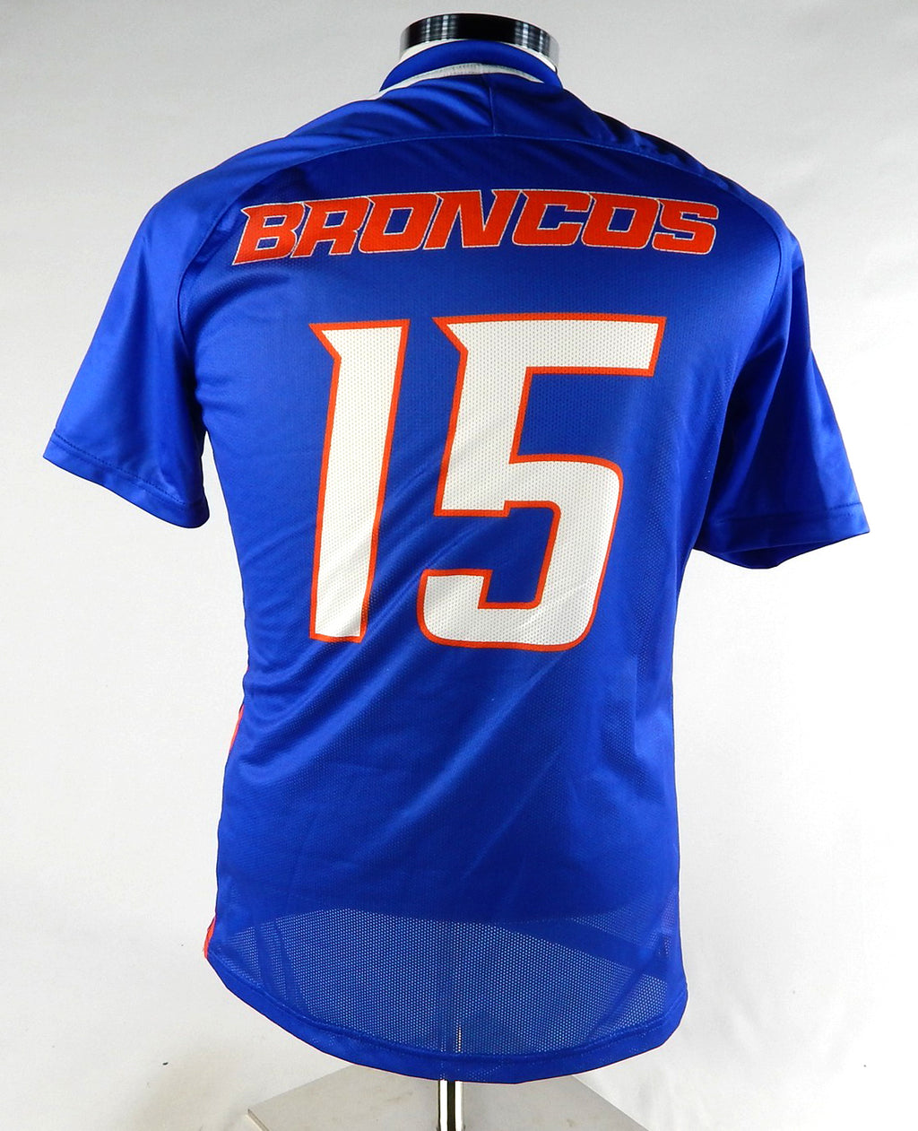 2023 Boise State Broncos #15 Game Used Blue Jersey Womens Soccer M 628 Pic2