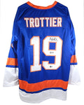 Bryan Trottier #19 HOF Signed NY Islanders Hockey Jersey Autograph Auto BAS COA