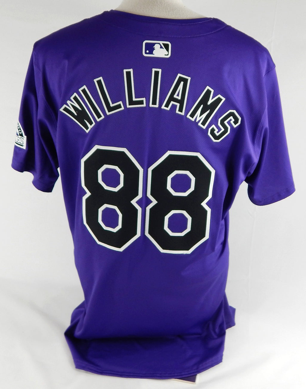 2024 Colorado Rockies Case Williams #88 Game Issued Purple Jersey 46 738 Pic2