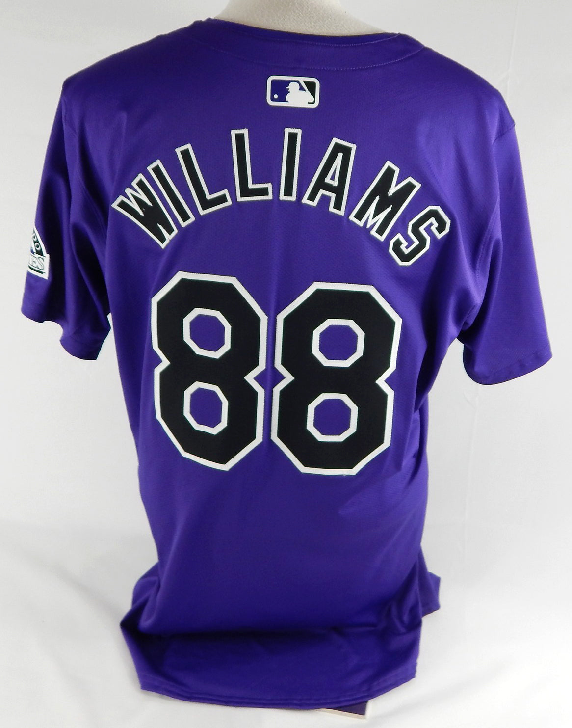 2024 Colorado Rockies Case Williams #88 Game Issued Purple Jersey 46 738 Pic2