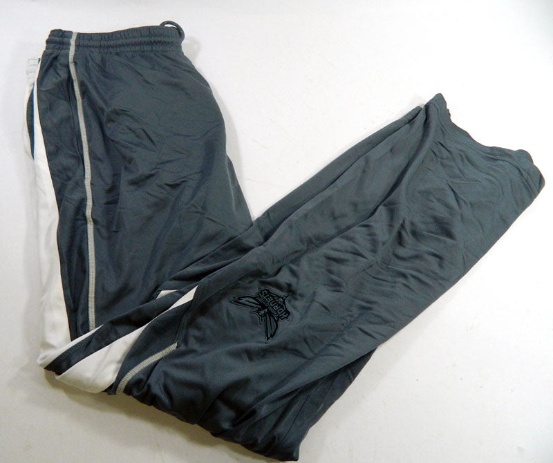 Charlotte Hornets Adidas NBA Gray Basketball Warm-Up Pants Size L