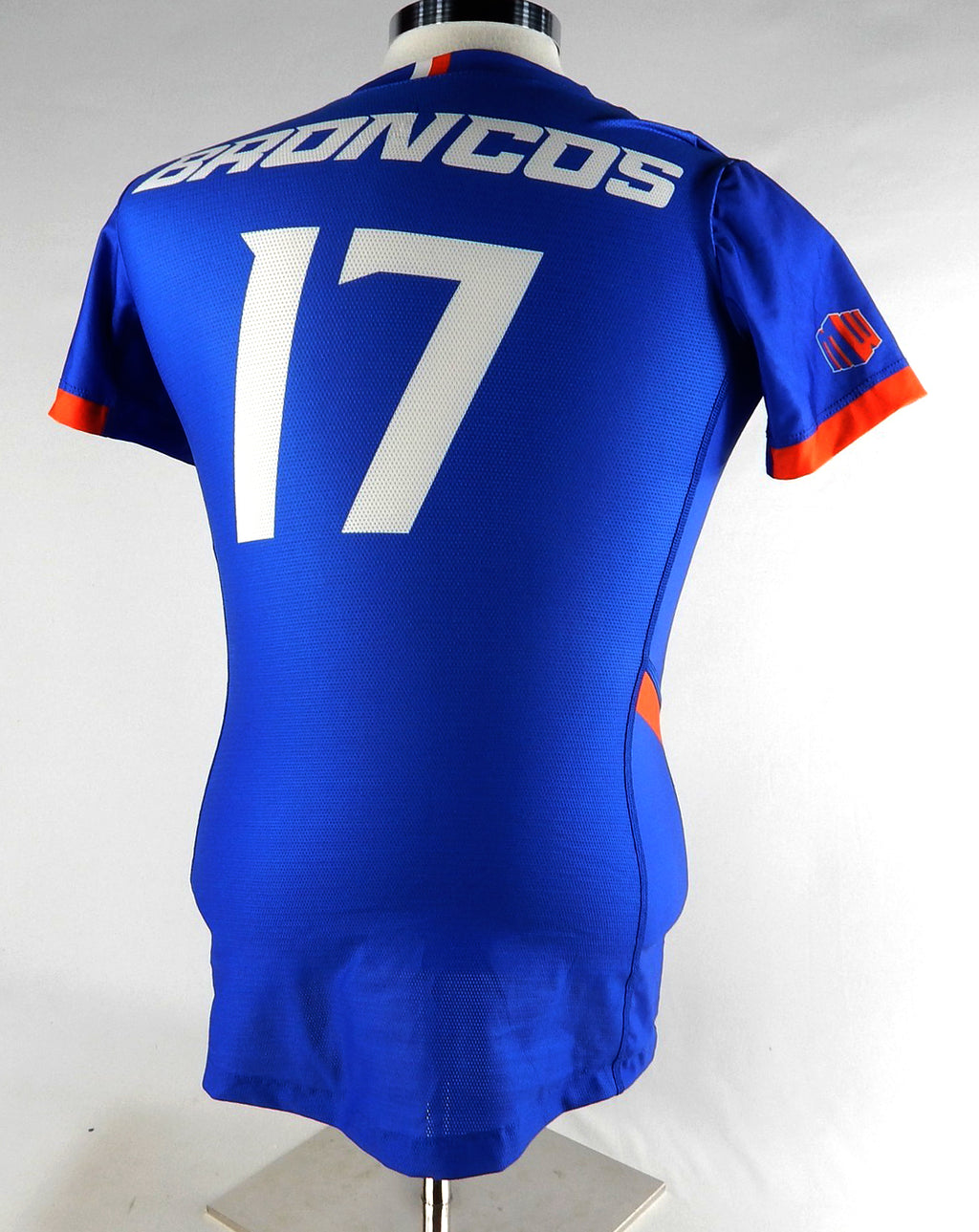 2023 Boise State Broncos #17 Game Used Blue Jersey Womens Soccer S 633 Pic2