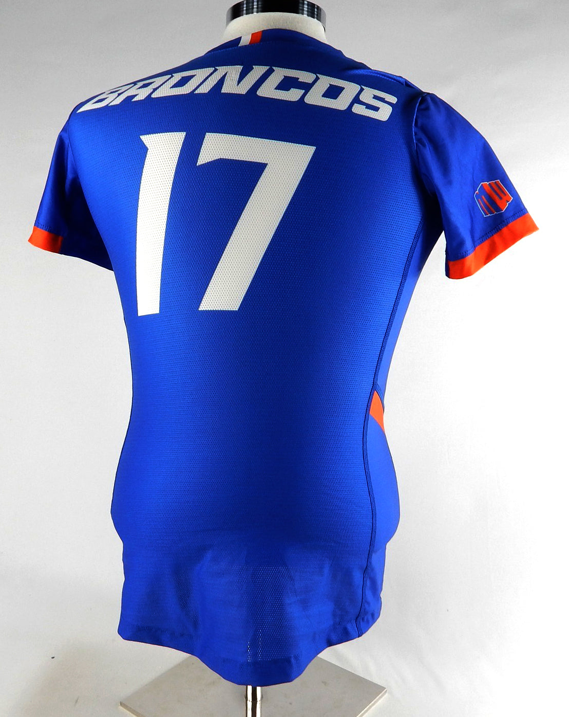 2023 Boise State Broncos #17 Game Used Blue Jersey Womens Soccer S 633 Pic2