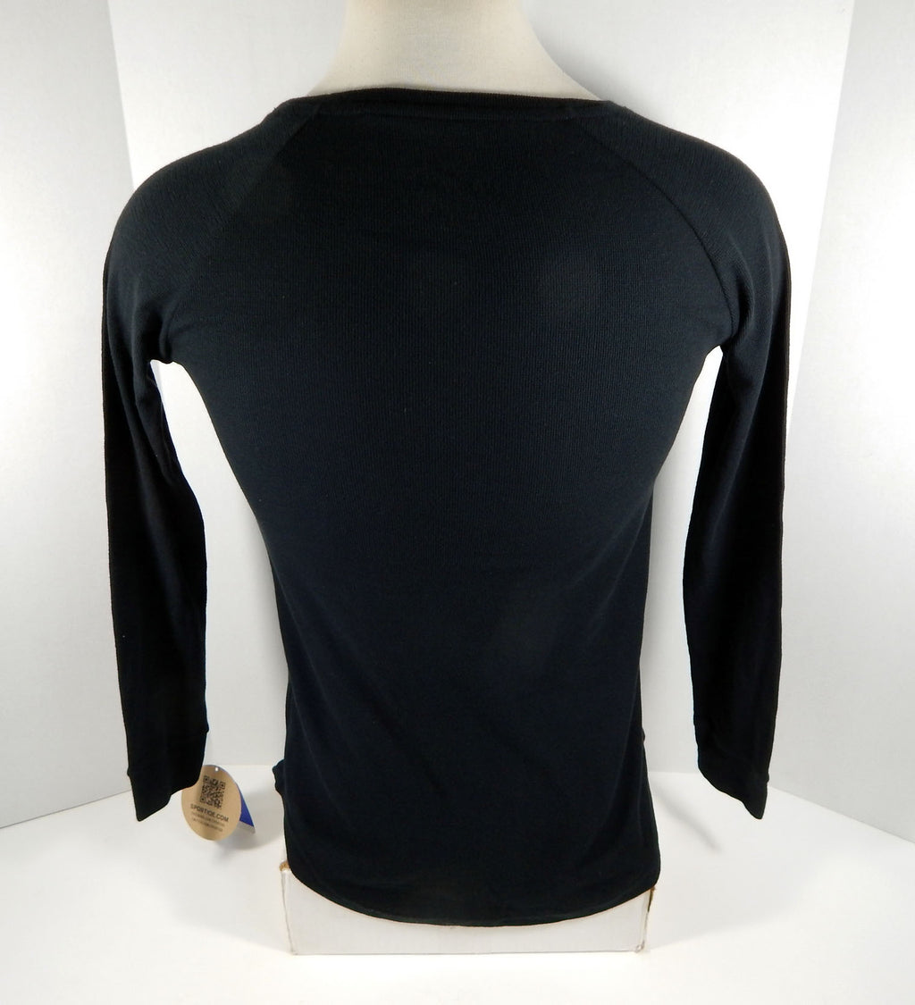 New Women's Ladies New York Knicks Black Long Sleeve Micro Thermal Shirt L NWT Pic2