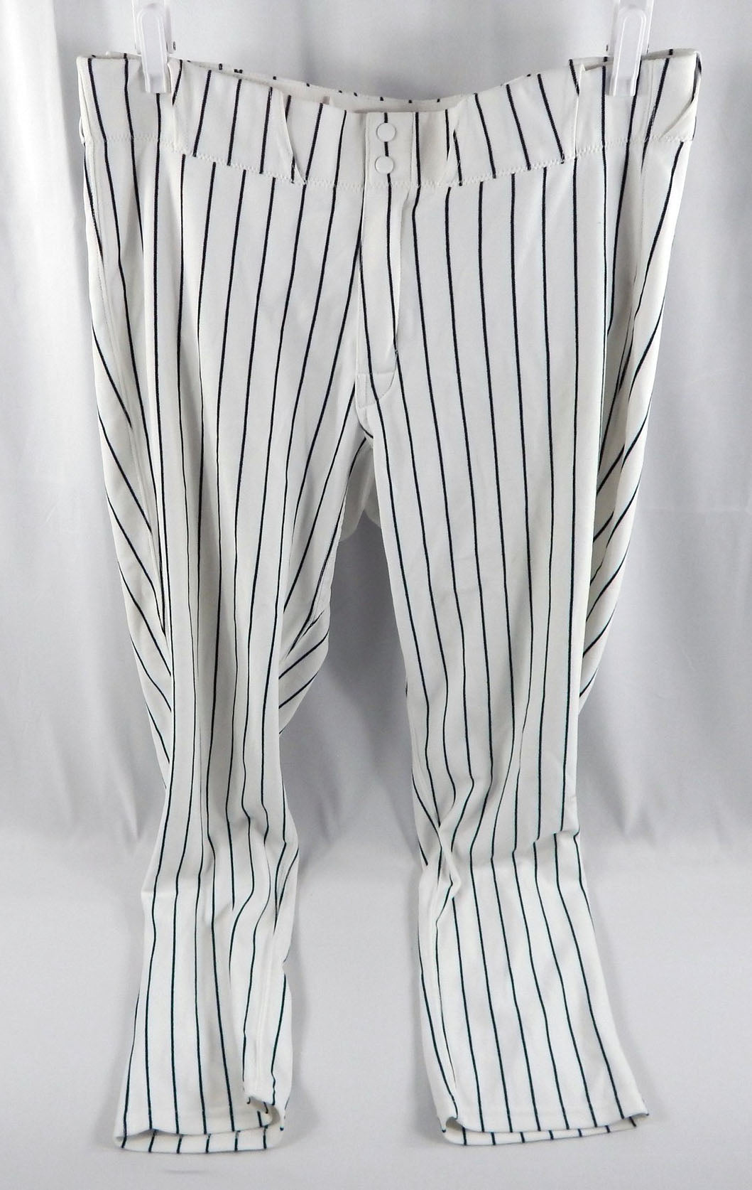 2025 New York Yankees Pat Roessler #66 Game Issued Pos Used White Pants 3 1