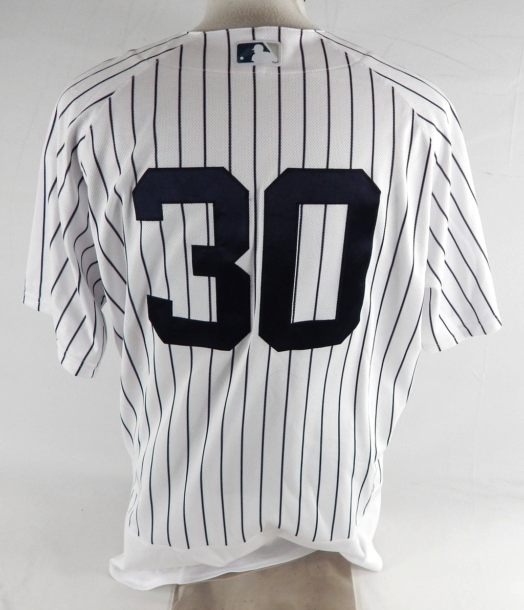 2020 New York Yankees Josh Thole #30 Game Issued Pos Used White Jersey 46 429 Pic2