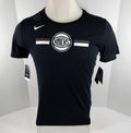 New Women Ladies New York Knicks Logo Dri Fit Performance T-Shirt Nike XS NWT