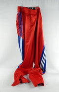 2010-11 Detroit Pistons Game Issued Red Warm Up Pants 3XL+4 DP70290