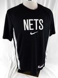 2025-26 Brooklyn Nets Nolan Traore #88 Game Used Black Shooting Shirt L 008