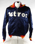 1990s Houston Astros Game Issued Navy Blue Jacket L 222