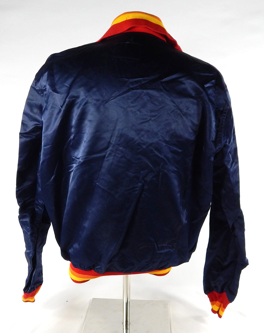 1990s Houston Astros Game Issued Navy Blue Jacket L 222 Pic2