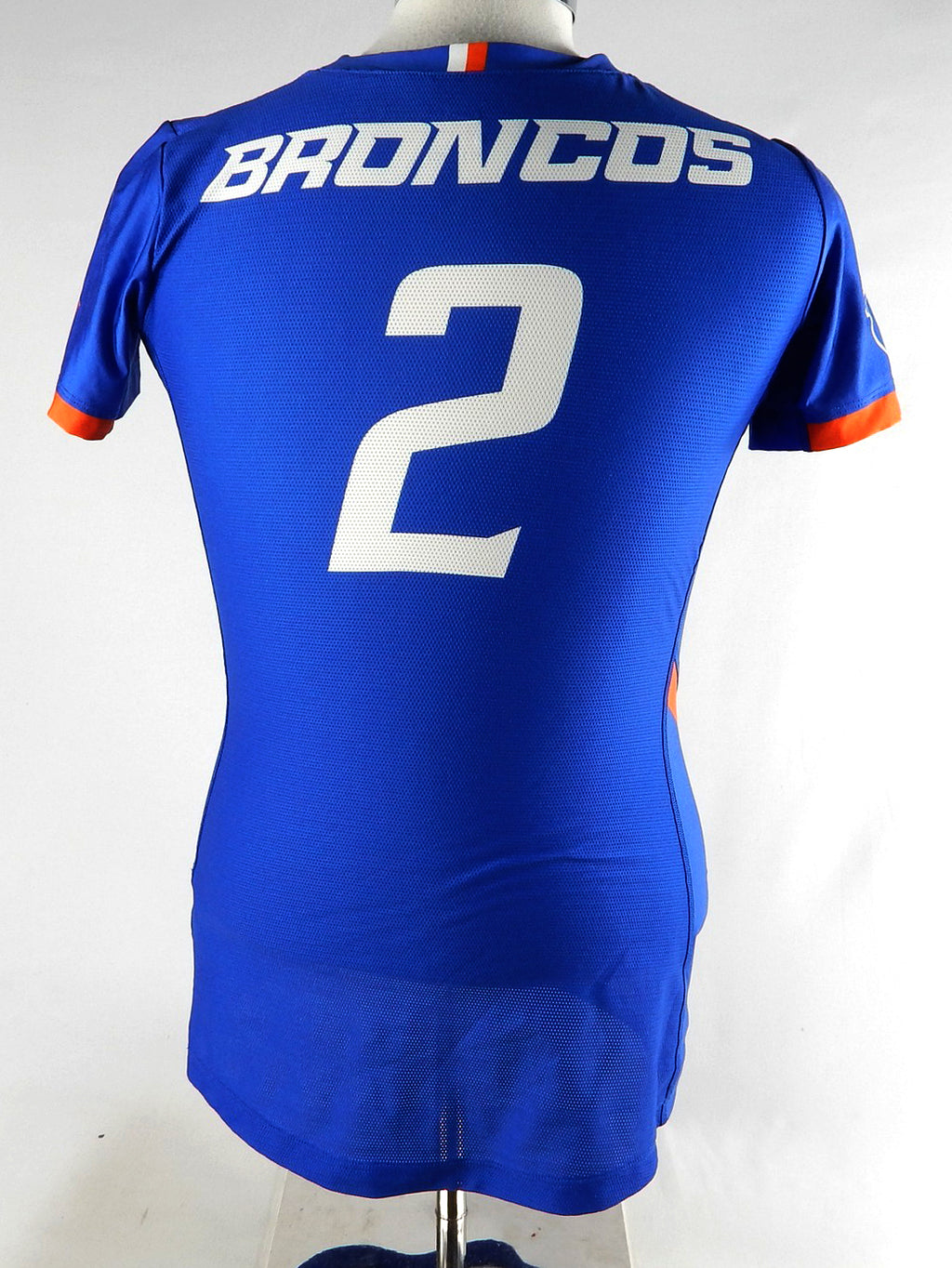 2023 Boise State Broncos #2 Game Used Blue Jersey Womens Soccer M 638 Pic2