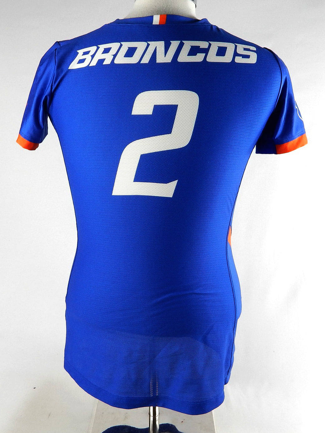 2023 Boise State Broncos #2 Game Used Blue Jersey Womens Soccer M 638 Pic2