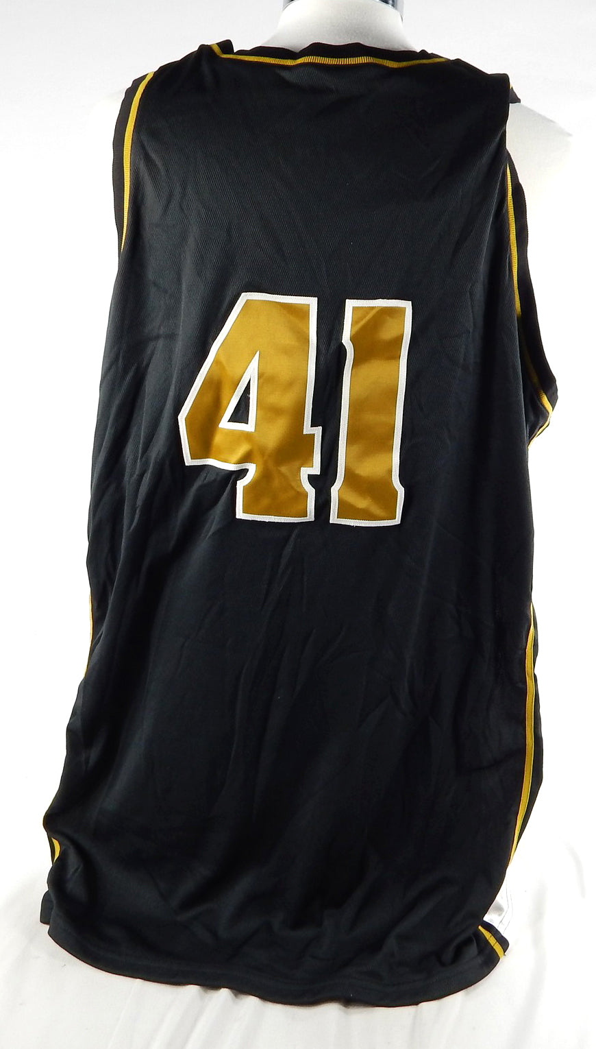 2000s Missouri Tigers #41 Game Issued Black Jersey Basketball 54 224 Pic2