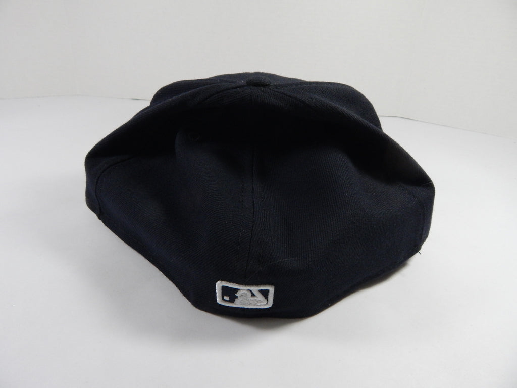 Detroit Tigers Game Issued Pos Used Navy Hat 8.125 DP49642 Pic2