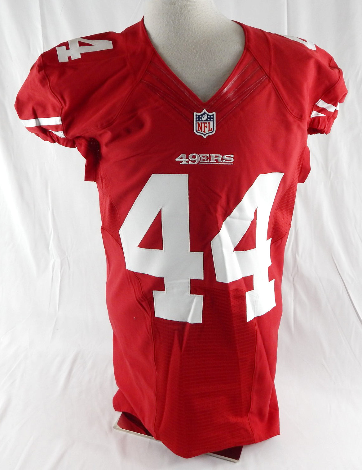 2012 San Francisco 49ers Phillip Wheeler #44 Game Issued Red Jersey 44 833 Pic2