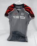 2013 Texas Tech Red Raiders Blank Game Issued Grey Jersey Never Quit 44 DP66566