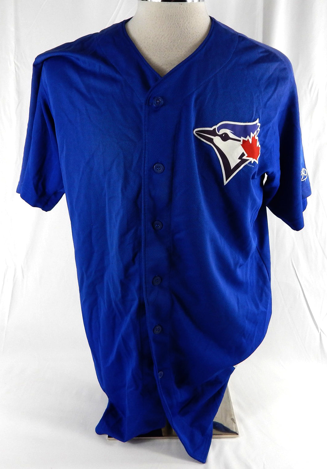 Dunedin Blue Jays Luis De Los Santos #17 Game Used Blue Jersey 46 884