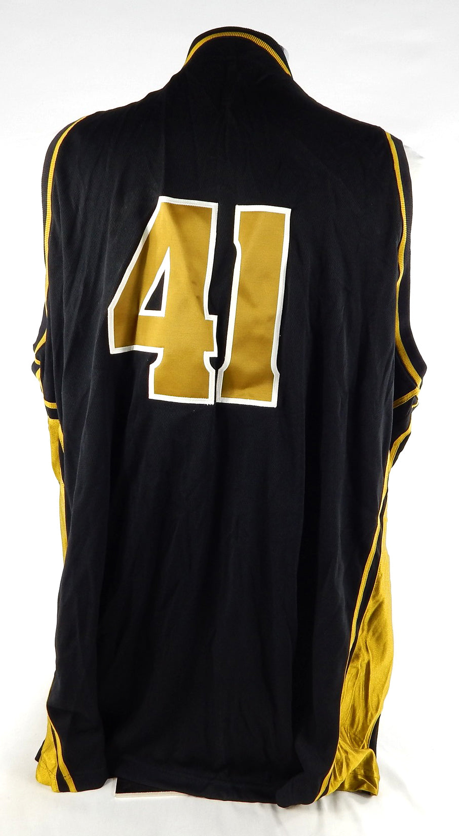 2000s Missouri Tigers #41 Game Issued Black Jersey Basketball 56 225 Pic2