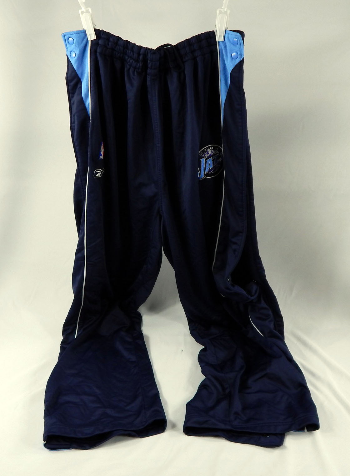 2004-05 Utah Jazz #44 Game Used Navy Basketball Warm Up Pants Size 3XL 88