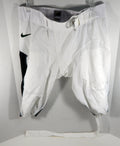 Michigan State Spartans Football Game Issued White Pants W/ Belt Size 44