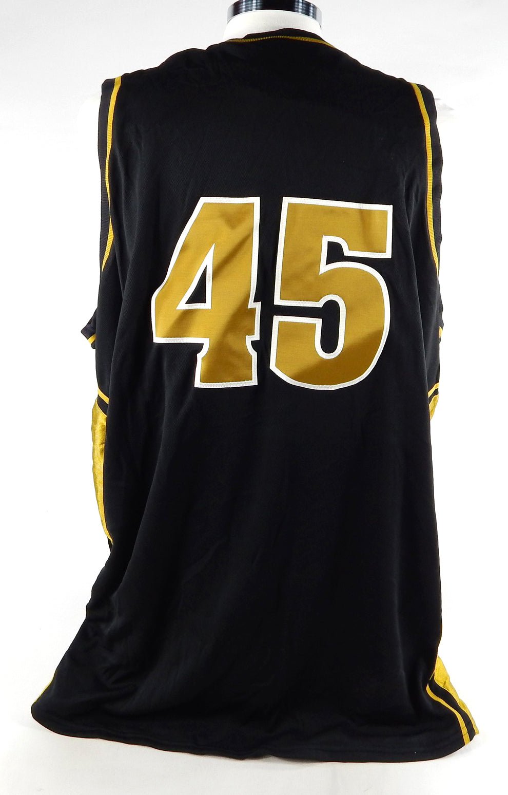 2000s Missouri Tigers #45 Game Issued Black Jersey Basketball 56 229 Pic2