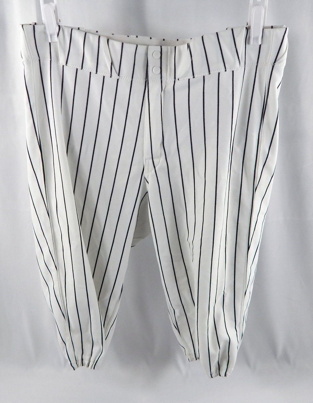 2025 New York Yankees COA Game Issued Pos Used White Pants 34-16 14