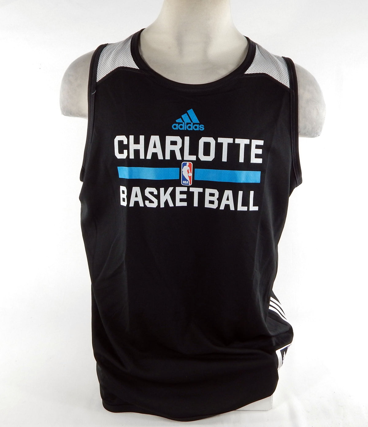 2015-16 Charlotte Hornets Game Issued Black Practice Jersey 2XL+2 DP70298