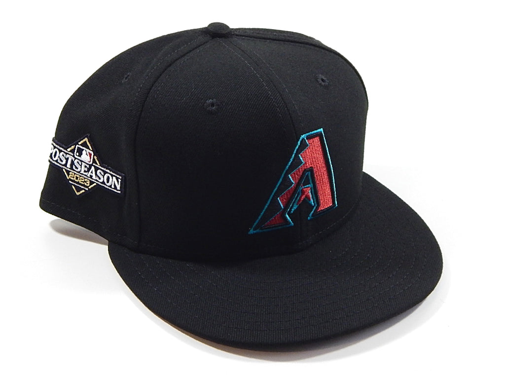 Arizona Diamondbacks 2023 Postseason Black New Era 59Fifty Fitted Hat 7 1/2