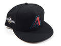 Arizona Diamondbacks 2023 Postseason Black New Era 59Fifty Fitted Hat 7 5/8