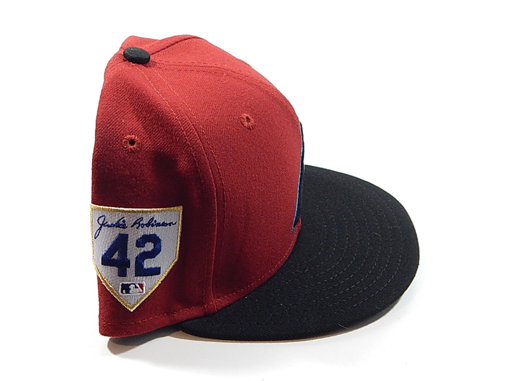 Arizona Diamondbacks Jackie Robinson Day #42 New Era 59Fifty Fitted Hat 7 1/4 Pic2