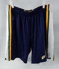 Utah Jazz #8 Game Used Navy Basketball Shorts Size 3XL 94