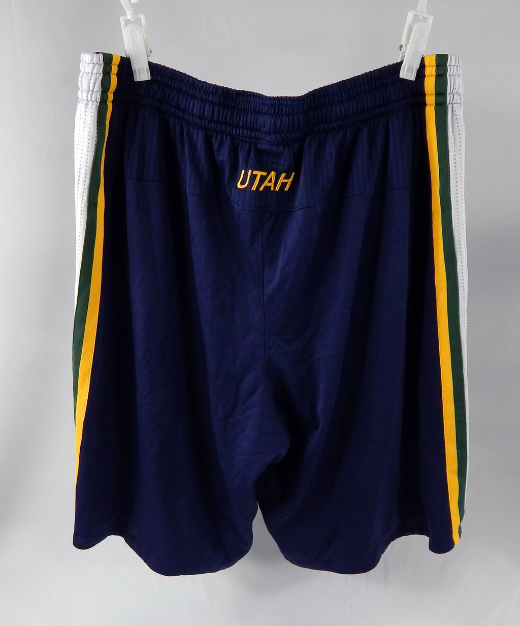 Utah Jazz #8 Game Used Navy Basketball Shorts Size 3XL 94 Pic2