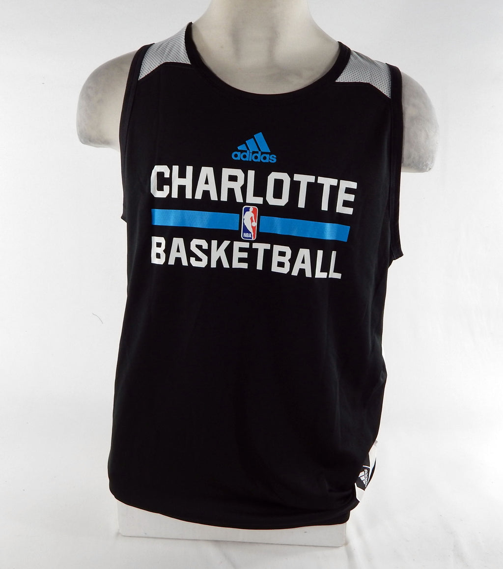 2014-15 Charlotte Hornets Game Issued Black Practice Jersey XL+2 DP70300