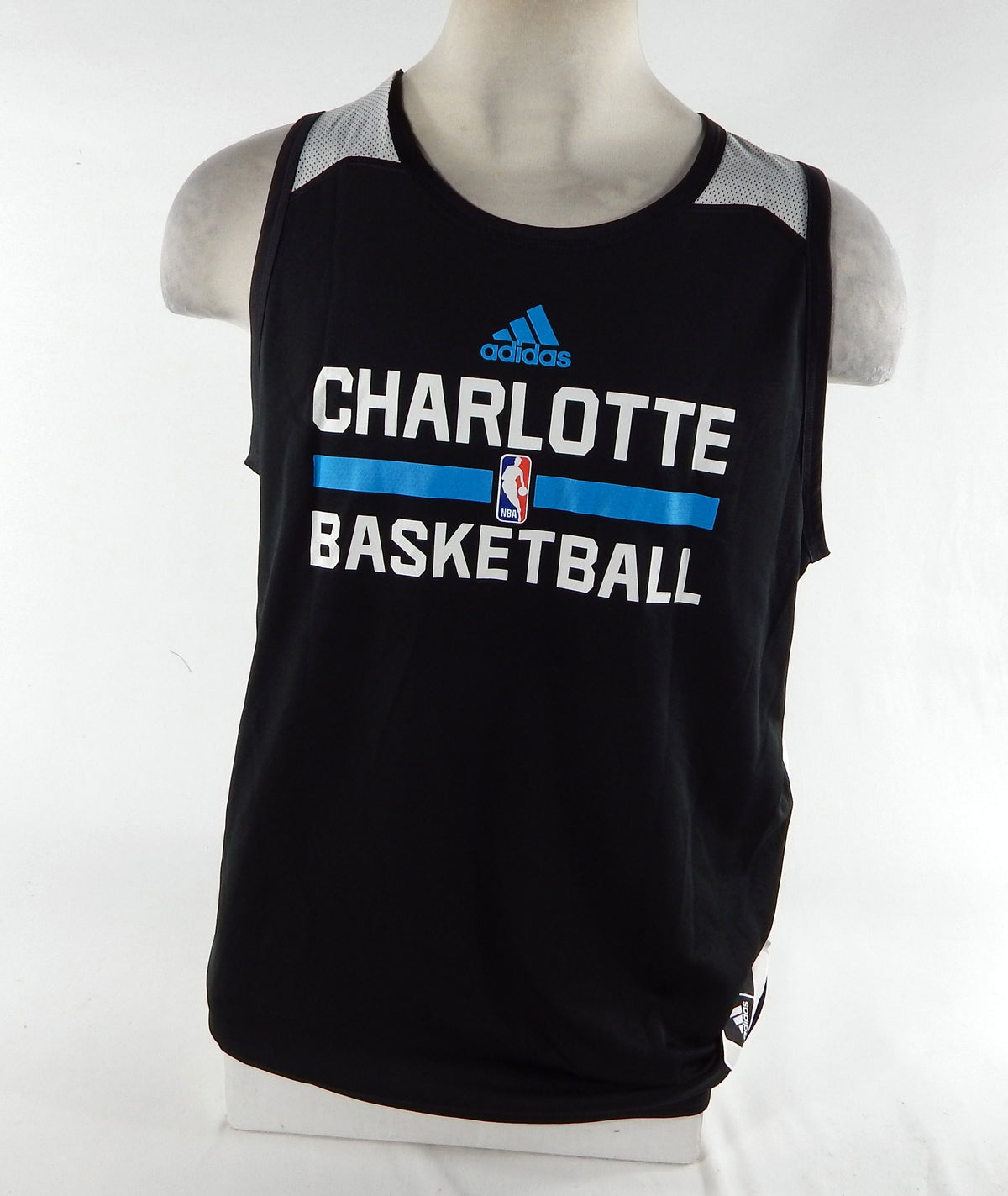 2014-15 Charlotte Hornets Game Issued Black Practice Jersey XL+2 DP70300 Pic2