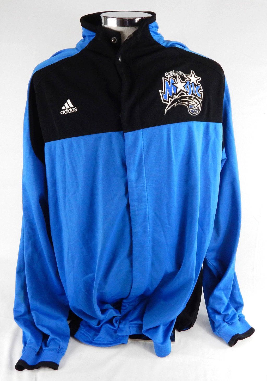 2006-07 Orlando Magic Keith Bogans #10 Game Used Blue Warm Up Jacket XXL 171