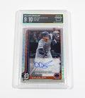 2025 Topps Chrome Rookie Autograph Limited Ed. Dillon Dingler RC ACG 9 Auto 10
