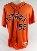 2013-17 Houston Astros #99 Game Used Orange Jersey NP Rem 50 038