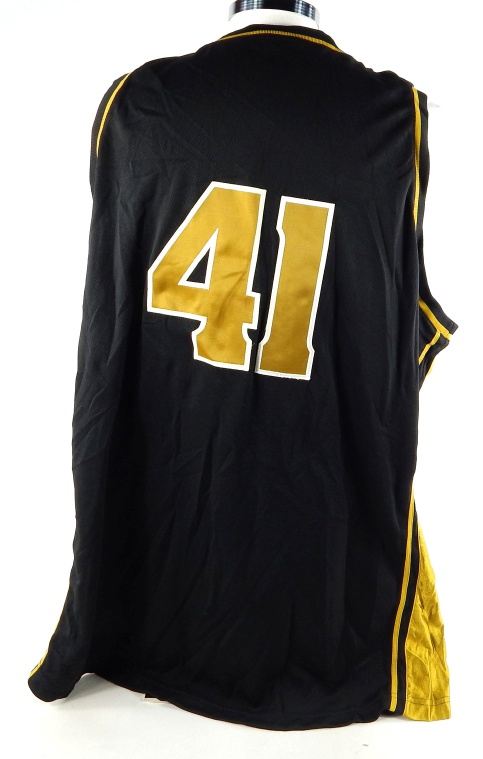 2000s Missouri Tigers #41 Game Issued Black Jersey Basketball 56 237 Pic2