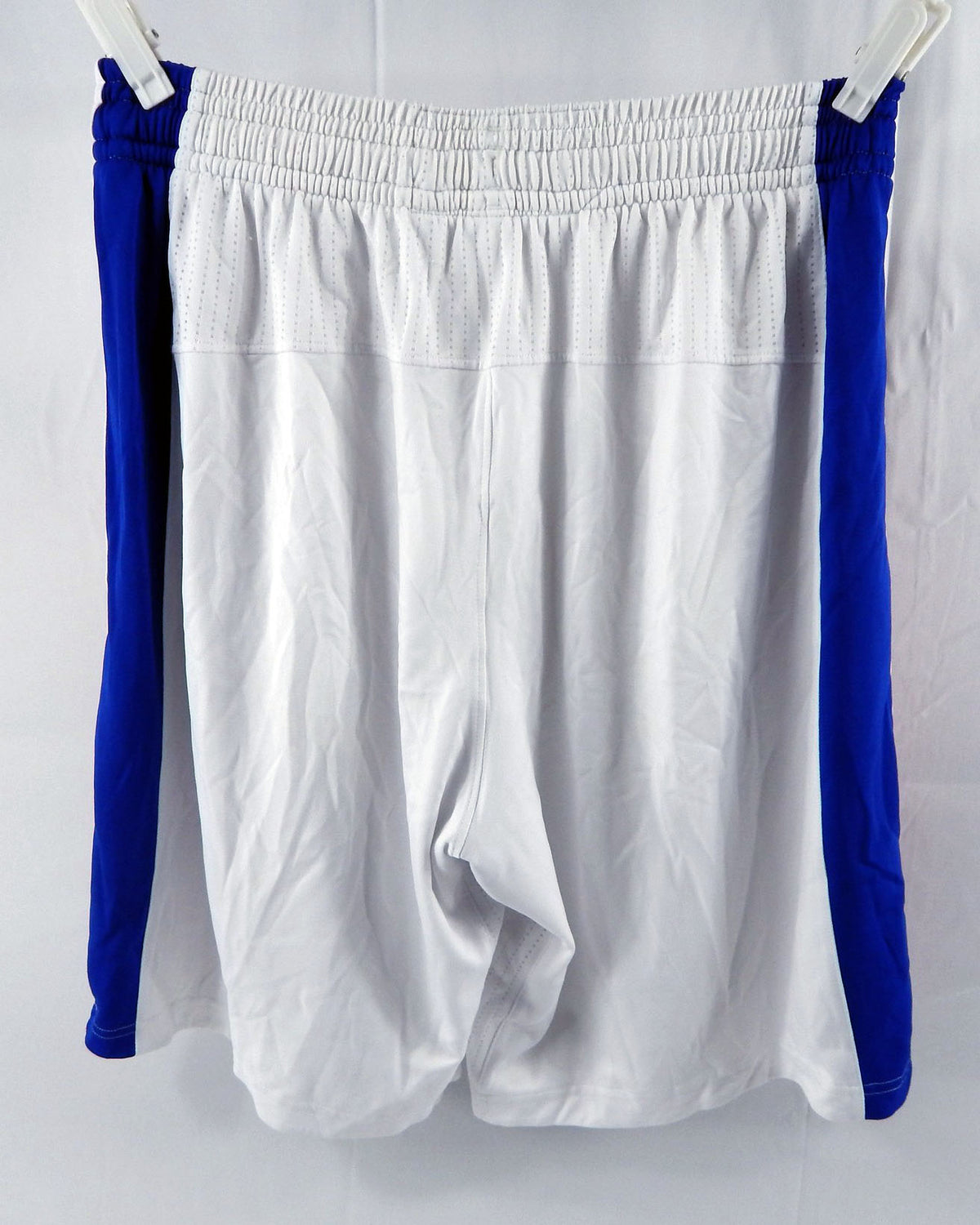 2011-12 Detroit Pistons Rodney Stuckey #3 Game Used White Shorts XL 050 Pic2