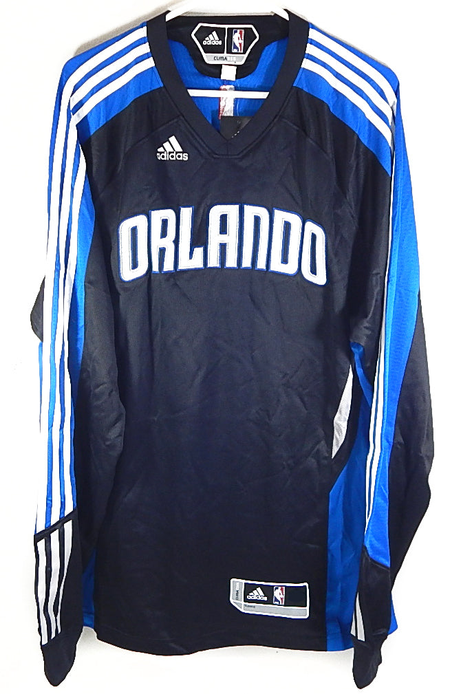 Orlando Magic Adidas Clima365 LS Shooter Team Issued Warm Up Shirt Black 2XLT