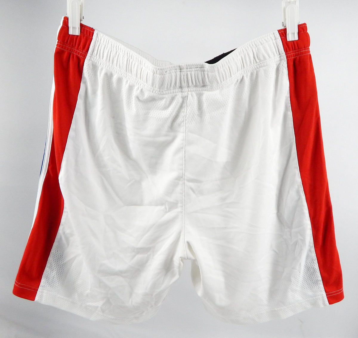 2022-23 Detroit Pistons Alec Burks #5 Game Used White Shorts 42 153 Pic2