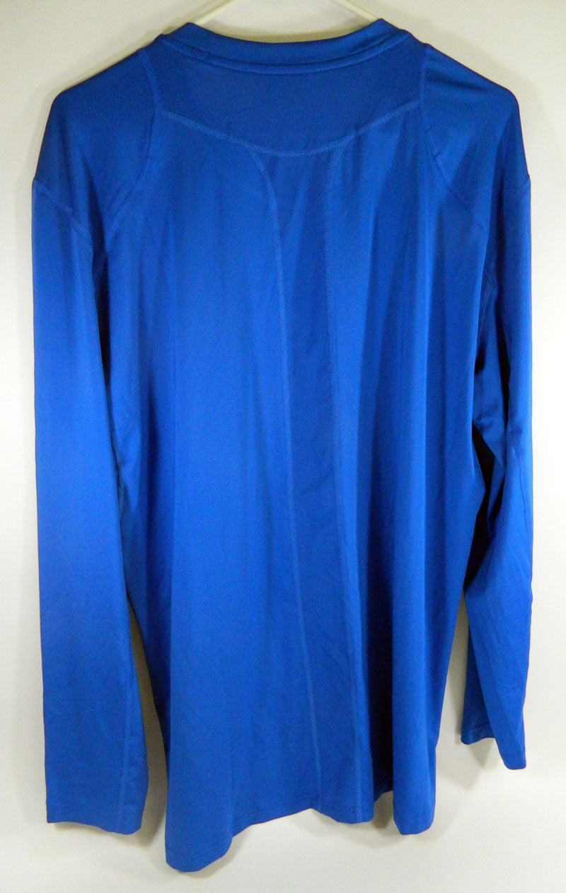 Boise State Broncos Team Issued Blue Long Sleeve Shirt Size S Pic2