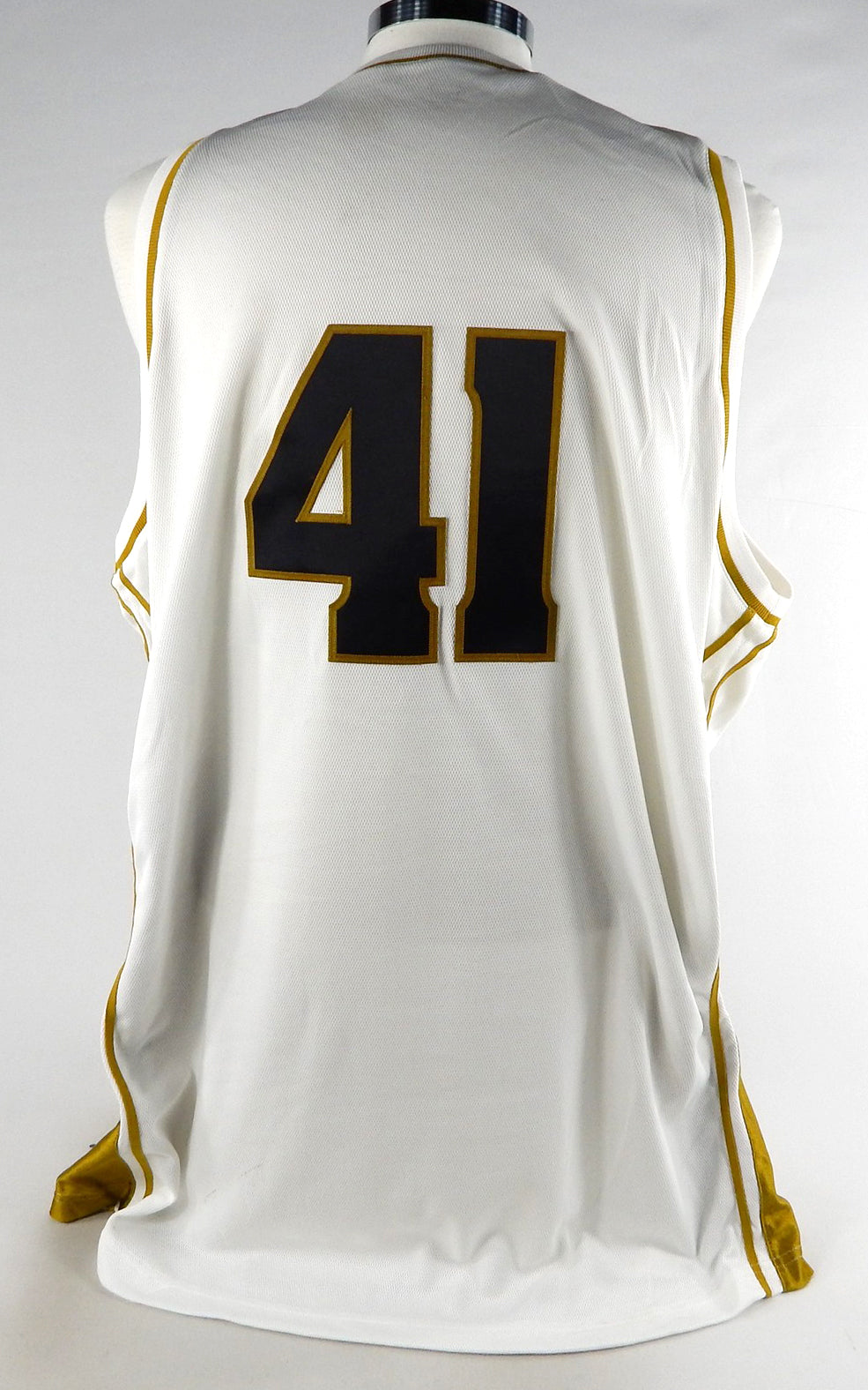 2000s Missouri Tigers #41 Game Issued White Jersey Basketball 54 244 Pic2