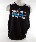 2015-16 Charlotte Hornets Game Issued Black Practice Jersey 2XL DP70308