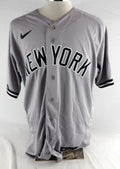 2023 New York Yankees Randy Vasquez #98 Game Issued Grey Jersey Starr P 46 446