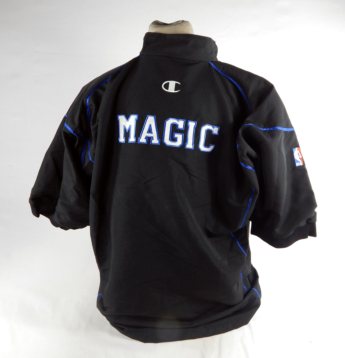 1998-99 Orlando Magic #7 Game Used Black Warm Up Jacket 50 DP75671 Pic2