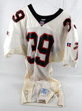 1995 Atlanta Falcons Eric Jack #39 Game Used White Jersey 44 228