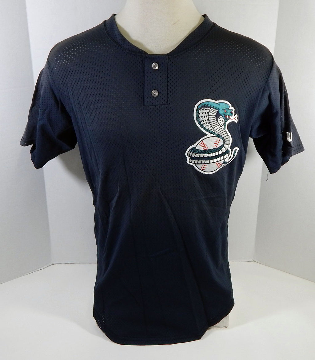 1995-2000 Kissimmee Cobras #5 Game Used Black Jersey 44 DP16533 Pic2